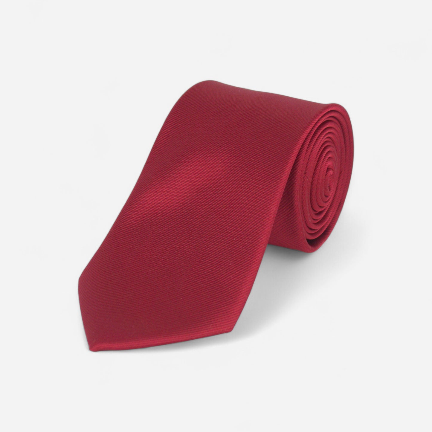 Cravate rouge unie