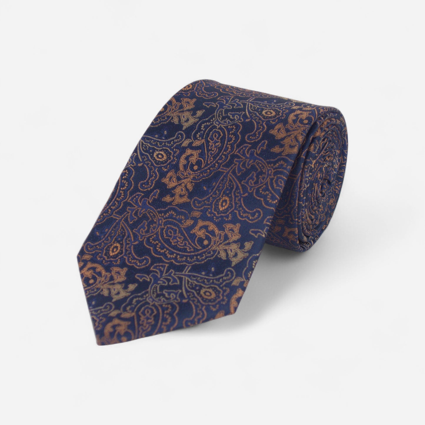 Cravate bleu marine cachemire