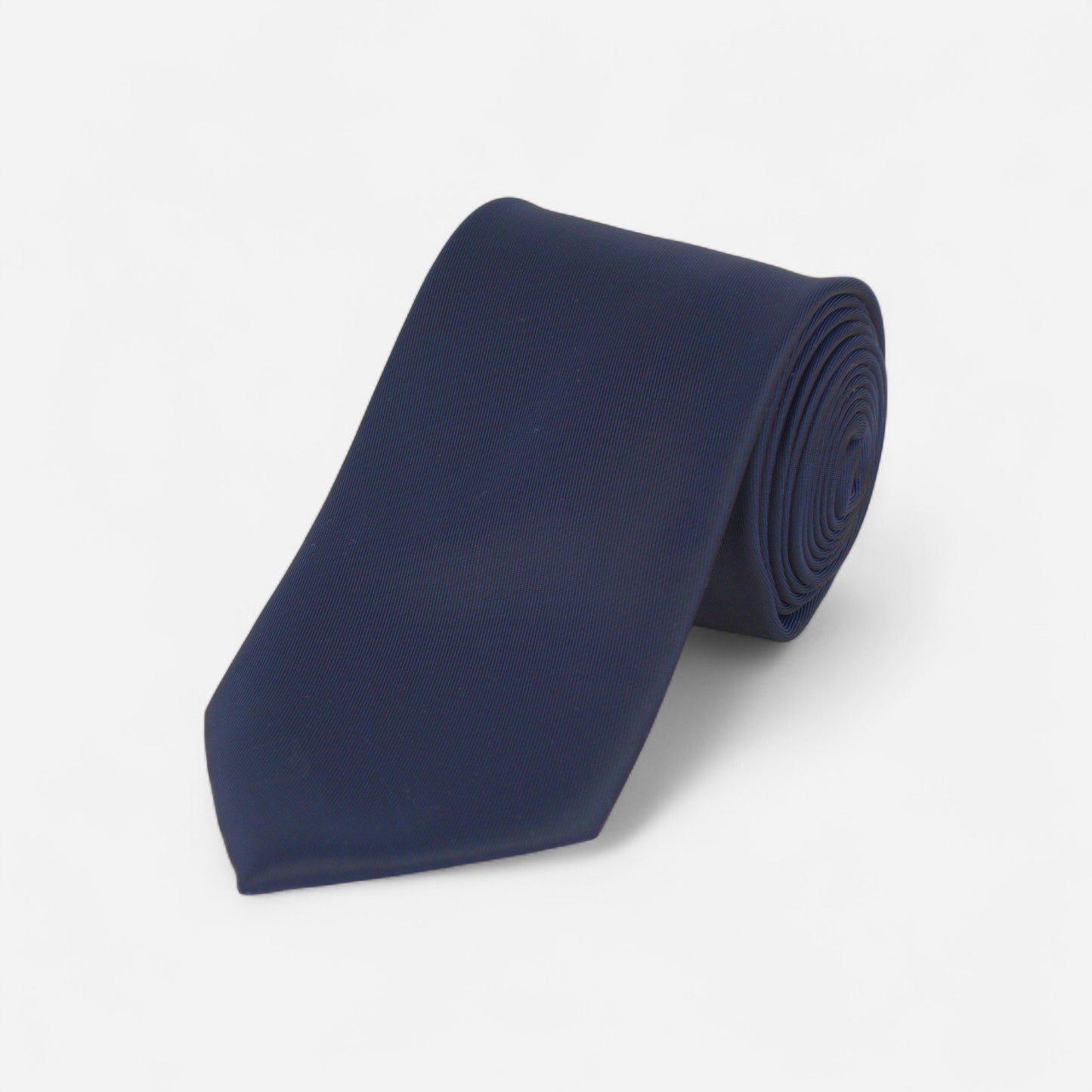Cravate bleu marine unie