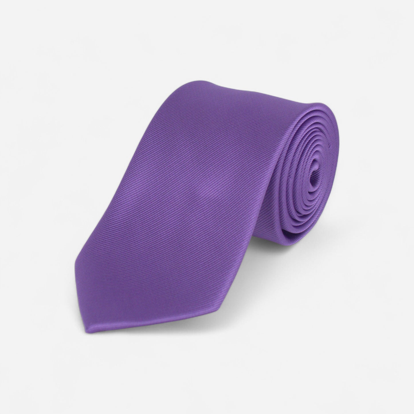 Cravate violette unie